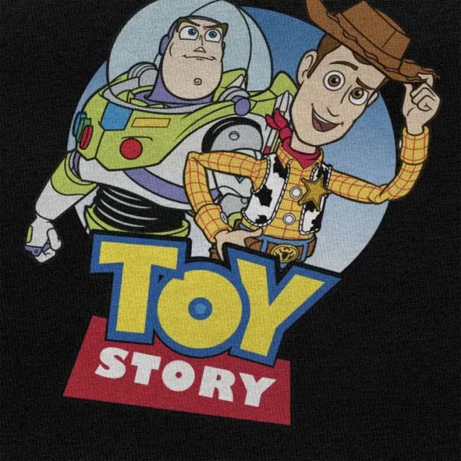 Toy Story Woody Buzz Lightyear Tshirt Men Short Sleeved Print T Shirt Unique T-shirts Fitted Soft Cotton Tees Clothes 4