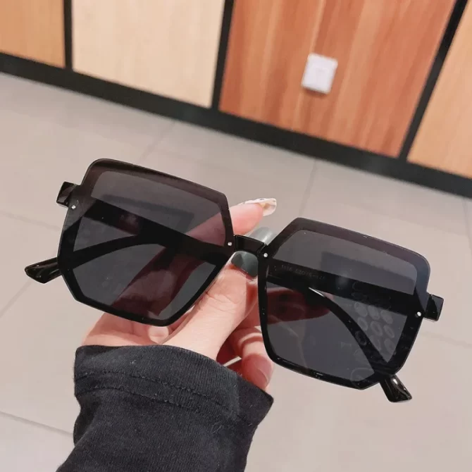 Big Frame Vintage Sunglasses Women Men Brand Square Sun Glasses Retro Eye Glasses Goggle for Male Female Polygon Sunglasses ﻿ ﻿ 4