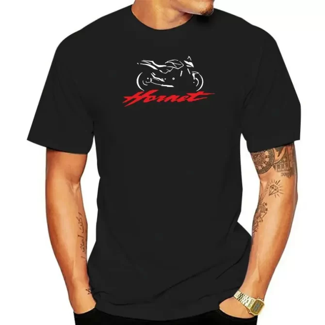 2022 Hot Sale 100% cotton T-shirt for motorcycle HORNET CB600F t-shirt CB 600 F Tee shirt(1) 1