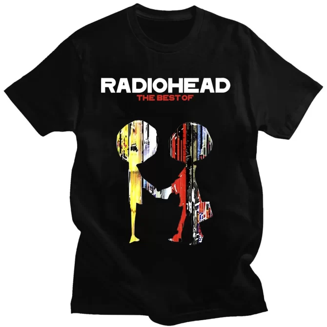 Music Album Graphic Tshirts Radiohead The Best of Vintage Rock Band T-shirt Hip Hop Unisex T Shirt Fashion Vintage Streetwear 1